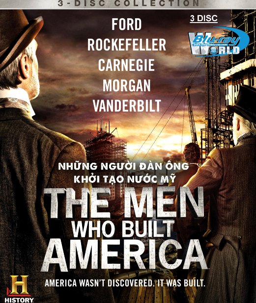 F2084. The Men Who Built America  - Những Người Đàn Ông Khởi Tạo Nước Mỹ 2D50G (3DISC) (DTS-HD MA 5.1)